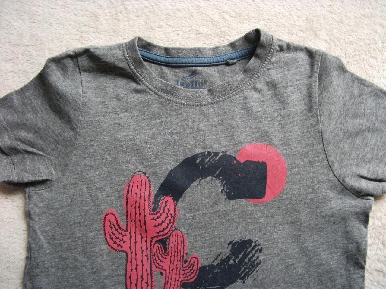 T-shirt cinza Lupilu 110/116 cm – photo 2